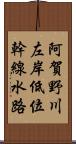 阿賀野川左岸低位幹線水路 Scroll