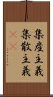 集産主義 Scroll