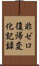 非ゼロ復帰変化記録 Scroll