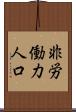 非労働力人口 Scroll