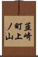 韮崎町上ノ山 Scroll
