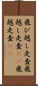飛び越し走査 Scroll