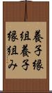 養子縁組 Scroll