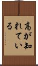 高が知れている Scroll