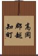 高岡郡越知町 Scroll