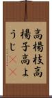 高楊枝 Scroll