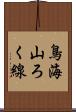 鳥海山ろく線 Scroll