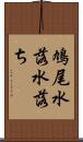 鳩尾 Scroll