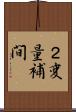 ２変量補間 Scroll