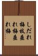 しだれ梅 Scroll