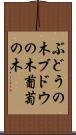 ぶどうの木 Scroll