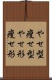 やせ型 Scroll