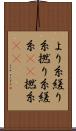 より糸 Scroll