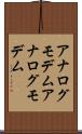 アナログモデム Scroll