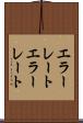 エラーレート Scroll