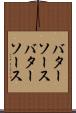 バターソース Scroll