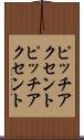 ピッチアクセント Scroll