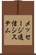 メッセージ通信システム Scroll