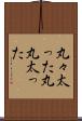 丸々太った Scroll