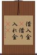 借入金(P) Scroll