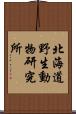 北海道野生動物研究所 Scroll