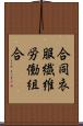 合同衣服繊維労働組合 Scroll