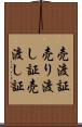 売渡証 Scroll