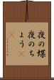 夜の蝶 Scroll