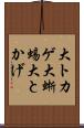 大トカゲ Scroll