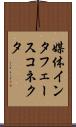 媒体インタフェースコネクタ Scroll