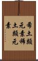 希土類元素 Scroll