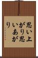 思い上がり Scroll