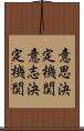 意思決定機関 Scroll