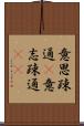 意思疎通(P) Scroll