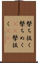 撃ち抜く Scroll