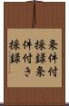 条件付採録 Scroll