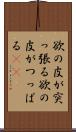 欲の皮が突っ張る;欲の皮がつっぱる(sK) Scroll