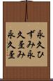 永久ひずみ Scroll