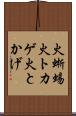 火蜥蜴 Scroll