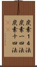 炭素１４法 Scroll