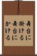 舞台に掛ける Scroll