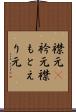 襟元(P) Scroll