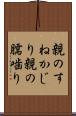 親のすねかじり Scroll