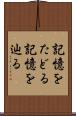 記憶をたどる Scroll