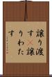 譲り渡す(P) Scroll