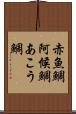 赤魚鯛 Scroll