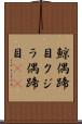 鯨偶蹄目 Scroll