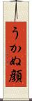 うかぬ顔 Scroll