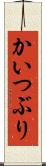 かいつぶり Scroll