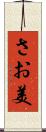 さお美 Scroll